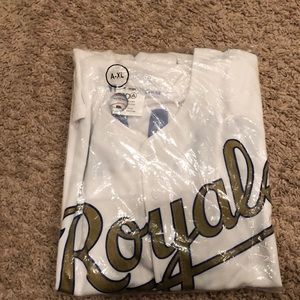 Kansas City Royals Gold Replica Jersey